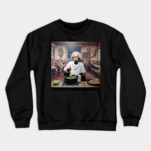 What if Einstein Owned A Soul Food Kitchen? Crewneck Sweatshirt